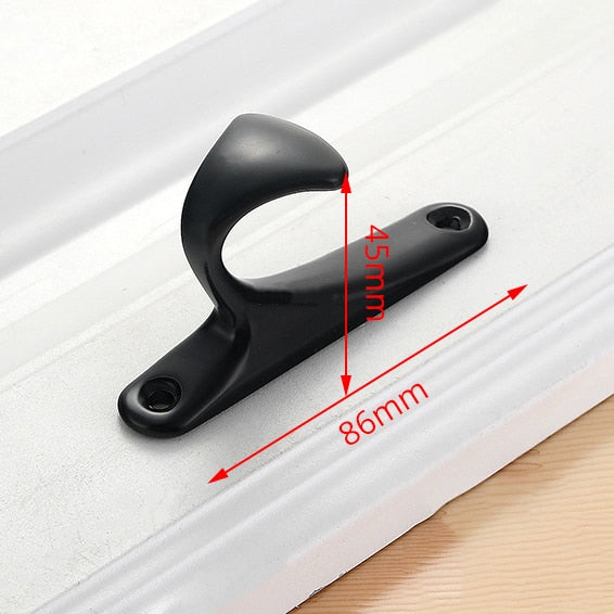KAK American Style Black Cabinet Handles Solid Aluminum Alloy Kitchen Cupboard Pulls Drawer Knobs Furniture Handle Hardware|Cabinet Pulls - Frontier General Hardware