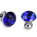 KAK 30mm Kitchen Cabinet Handles Diamond Shape Design Crystal Glass Knobs Cupboard Pulls Drawer Knobs Furniture Handle Hardware|Cabinet Pulls