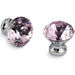 KAK 30mm Kitchen Cabinet Handles Diamond Shape Design Crystal Glass Knobs Cupboard Pulls Drawer Knobs Furniture Handle Hardware|Cabinet Pulls