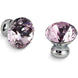 KAK 30mm Kitchen Cabinet Handles Diamond Shape Design Crystal Glass Knobs Cupboard Pulls Drawer Knobs Furniture Handle Hardware|Cabinet Pulls