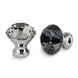 KAK 30mm Kitchen Cabinet Handles Diamond Shape Design Crystal Glass Knobs Cupboard Pulls Drawer Knobs Furniture Handle Hardware|Cabinet Pulls