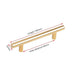 NAIERDI Brushed Black Gold Kitchen Door Handles Stainless Steel Straight Cupboard Handles Knobs Cabinet Pull Furniture Handle|Cabinet Pulls
