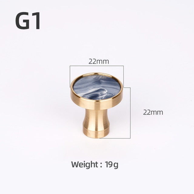 Brass Furniture Handles Elegant Door Knobs and Handles for Cabinet Kitchen Cupboard Drawer Pulls Wall Hanging Hooks Shell Resin|Cabinet Pulls - Frontier General Hardware