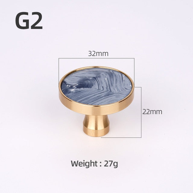 Brass Furniture Handles Elegant Door Knobs and Handles for Cabinet Kitchen Cupboard Drawer Pulls Wall Hanging Hooks Shell Resin|Cabinet Pulls - Frontier General Hardware