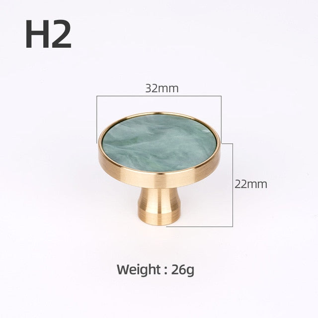 Brass Furniture Handles Elegant Door Knobs and Handles for Cabinet Kitchen Cupboard Drawer Pulls Wall Hanging Hooks Shell Resin|Cabinet Pulls - Frontier General Hardware