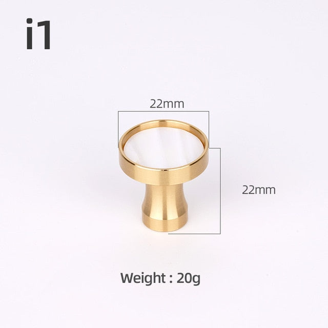 Brass Furniture Handles Elegant Door Knobs and Handles for Cabinet Kitchen Cupboard Drawer Pulls Wall Hanging Hooks Shell Resin|Cabinet Pulls - Frontier General Hardware