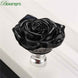 bowarepro 50MM Crystal Rose Glass Handle Cabinet Knob Drawer Pull Handle Kitchen Door Wardrobe Hardware Furniture Knobs Handles|Cabinet Pulls