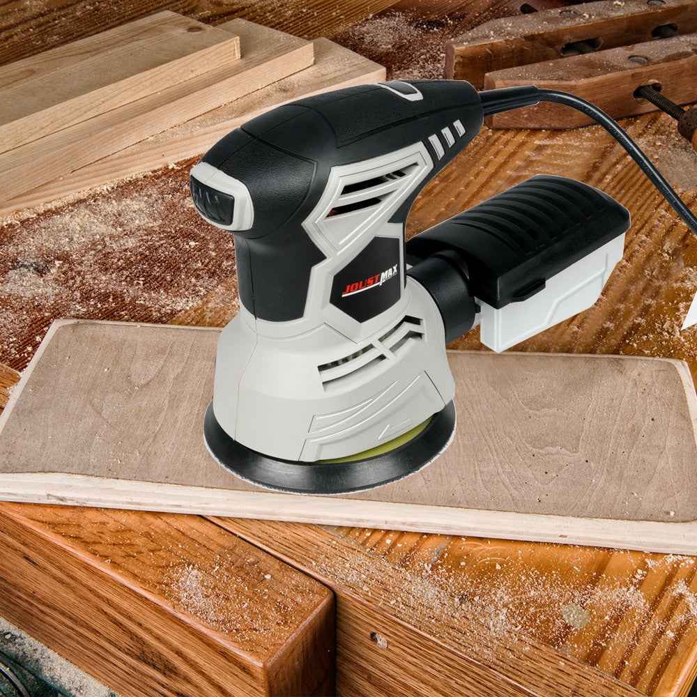 240W Random Orbital Electric Sander with 15 Sheets of sandpaper Dust exhaust and Hybrid dust canister Electric Sander|Sanders