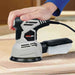240W Random Orbital Electric Sander with 15 Sheets of sandpaper Dust exhaust and Hybrid dust canister Electric Sander|Sanders