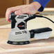 240W Random Orbital Electric Sander with 15 Sheets of sandpaper Dust exhaust and Hybrid dust canister Electric Sander|Sanders