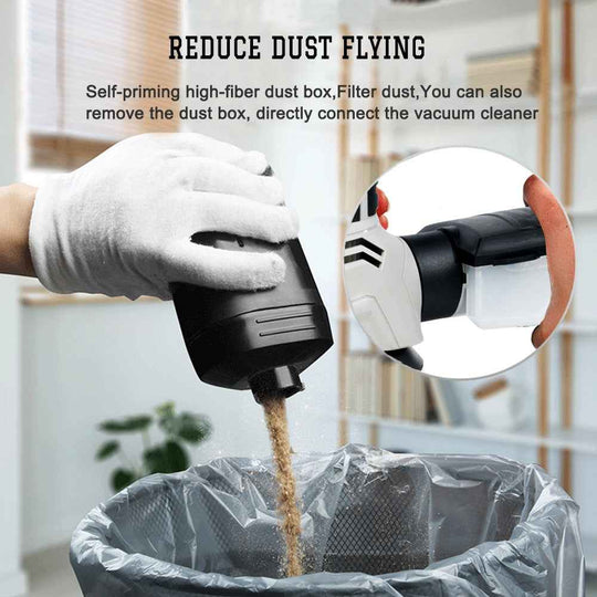 240W Random Orbital Electric Sander with 15 Sheets of sandpaper Dust exhaust and Hybrid dust canister Electric Sander|Sanders