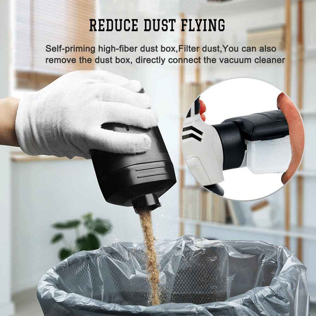 240W Random Orbital Electric Sander with 15 Sheets of sandpaper Dust exhaust and Hybrid dust canister Electric Sander|Sanders