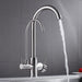 Deck Mounted Black Kitchen Faucets Pull Out Hot Cold Water Filter Tap for Kitchen Three Ways Sink Mixer Kitchen Faucet ELK9139B|Kitchen Faucets - Frontier General Hardware