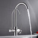 Deck Mounted Black Kitchen Faucets Pull Out Hot Cold Water Filter Tap for Kitchen Three Ways Sink Mixer Kitchen Faucet ELK9139B|Kitchen Faucets - Frontier General Hardware