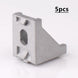 CNC aluminum profile 3030 aluminum profile extrusion 100mm-1000mm EU standard 3D printer parts anode wire guide aluminum profile Frontier General Hardware