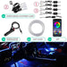 Car LED Strip Lights Interior ambient light Car Decoration Neon light 12V Waterproof Auto RGB LED Strip Car styling Accessorie|Decorative Lamp