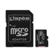 Kinstong Memory Card 128GB 32 GB 16GB Micro SD TF 64GB 256GB MicroSD SDCS2 100MB/S Reading Speed Class 10 Flash Card SD 64GB|Micro SD Cards