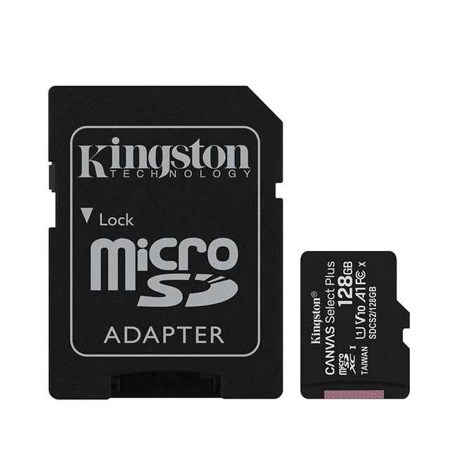 Kinstong Memory Card 128GB 32 GB 16GB Micro SD TF 64GB 256GB MicroSD SDCS2 100MB/S Reading Speed Class 10 Flash Card SD 64GB|Micro SD Cards