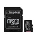 Kinstong Memory Card 128GB 32 GB 16GB Micro SD TF 64GB 256GB MicroSD SDCS2 100MB/S Reading Speed Class 10 Flash Card SD 64GB|Micro SD Cards