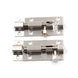2pcs/lot 2 Inch Length Stainless Steel Door Latch Sliding Lock Barrel Bolt Silver Door Latch Bolts|door latch bolt|latch boltbarrel bolt
