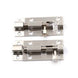 2pcs/lot 2 Inch Length Stainless Steel Door Latch Sliding Lock Barrel Bolt Silver Door Latch Bolts|door latch bolt|latch boltbarrel bolt