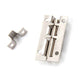2pcs/lot 2 Inch Length Stainless Steel Door Latch Sliding Lock Barrel Bolt Silver Door Latch Bolts|door latch bolt|latch boltbarrel bolt