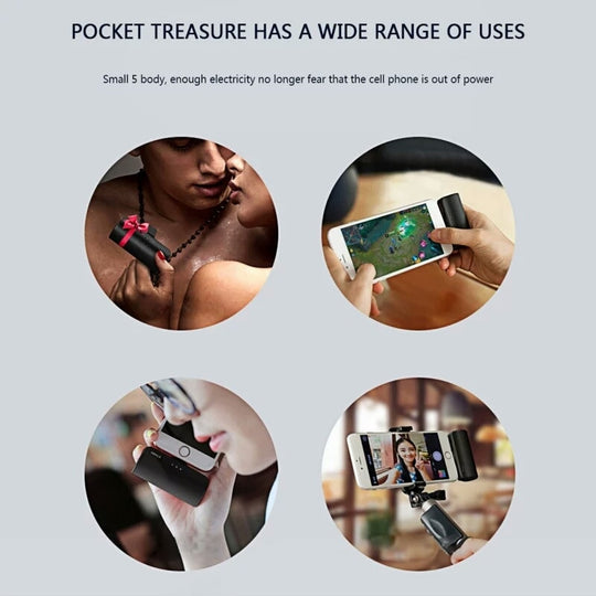 3000mAh Mini Power Bank for iPhone 12 Xiaomi Samsung External Battery Portable Charger Power Bank Frontier General Hardware
