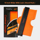 ONKEL.J Brand Lock Wider Contour Gauge Profile Tool Alloy Edge Shaping Wood Measure Ruler Laminate Tiles Meethulp Gauge|Gauges