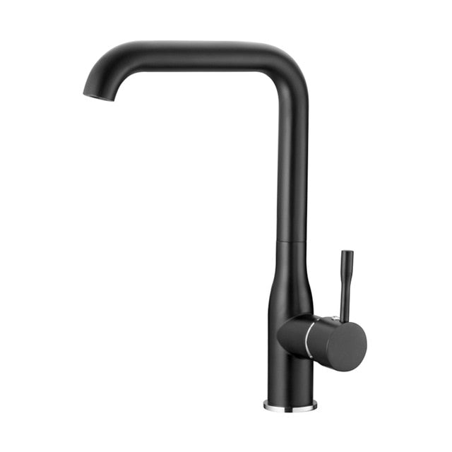 LEDEME New Kitchen Faucet Surface Finishing Brass Black Spray Paint Colorful Brass Main Material Kitchens Faucets Single Handle|Kitchen Faucets - Frontier General Hardware