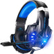 KOTION EACH Gaming Headset Casque Deep Bass Stereo Game Headphone with Microphone LED Light for PS4 Phone Laptop PC Gamer|Phone Earphones & Headphones