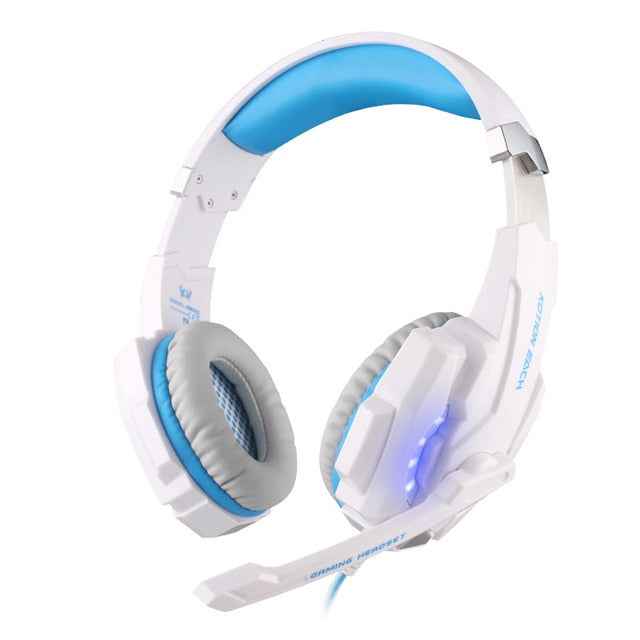 Best KOTION EACH G9000 3.5mm Game Gaming Headphone Headset Earphone With Mic LED Light For Laptop Tablet / PS4 / Mobile Phones|earphone with mic|headset earphonekotion each