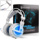SADES USB 7.1 Stereo wired gaming headphones game headset over ear with mic Voice control for laptop computer gamer|Phone Earphones & Headphones