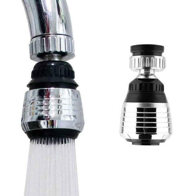 360 Degree faucet aerator water bubbler shower nozzle adapter Zinc Alloy Shell faucet filter for bathroom Kitchen accessories|faucet nozzle|faucet adapterkitchen faucet adapter