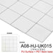 Kaguyahime 3D Self Adhesive Wallpaper Mosaic Tiles Wall Stickers Waterproof Stickers Decoration Wall Panel Kitchen Home Decor|Wall Stickers