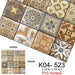 Kaguyahime 3D Self Adhesive Wallpaper Mosaic Tiles Wall Stickers Waterproof Stickers Decoration Wall Panel Kitchen Home Decor|Wall Stickers