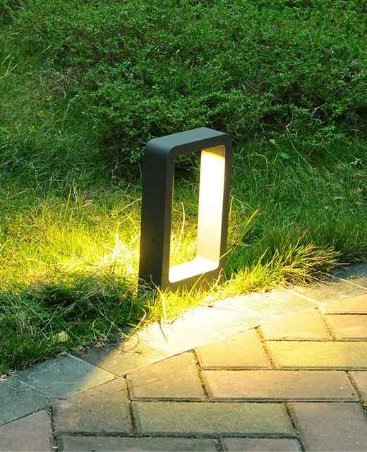 LTOON Outdoor LED modern waterproof lawn light Outdoor hotel square villa garden landscape path courtyard|Path Lights
