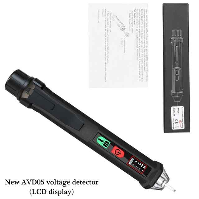 BSIDE Voltage detector indicator Smart Non contact Electric pen Neutral/Live Wire Continuity Tester Voltmeter test Better HT100E|Voltage Meters