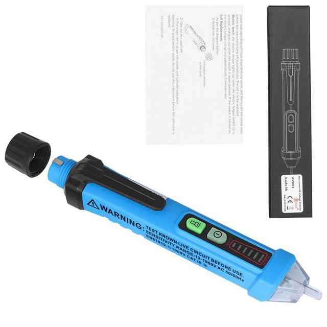BSIDE Voltage detector indicator Smart Non contact Electric pen Neutral/Live Wire Continuity Tester Voltmeter test Better HT100E|Voltage Meters