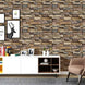 3D Brick Wallpaper Living Room Decoration Paper Kitchen Waterproof Self adhesive Wall Sticker Bedroom Moisture Proof Wallpapers|Wallpapers