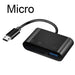 3in1 Type C Micro Adapter OTG Card Reader For TF SD Memory Cards USB C For MacBook Huawei Samsung Xiaomi Frontier General Hardware