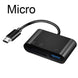 3in1 Type C Micro Adapter OTG Card Reader For TF SD Memory Cards USB C For MacBook Huawei Samsung Xiaomi Frontier General Hardware