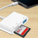 3in1 Type C Micro Adapter OTG Card Reader For TF SD Memory Cards USB C For MacBook Huawei Samsung Xiaomi Frontier General Hardware