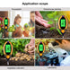 4 In 1 Digital PH Meter Soil Moisture Monitor Temperature Sunlight Tester For Gardening Plants Farming With Black Light|PH Meters - Frontier General Hardware