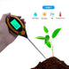 4 In 1 Digital PH Meter Soil Moisture Monitor Temperature Sunlight Tester For Gardening Plants Farming With Black Light|PH Meters - Frontier General Hardware