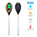 4 In 1 Digital PH Meter Soil Moisture Monitor Temperature Sunlight Tester For Gardening Plants Farming With Black Light|PH Meters - Frontier General Hardware