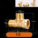 1/2" 3/4" BSP Female Male Thread Tee Type Reducing Copper Elbow Butt joint Adapter Adapter Coupler Water Pipe Plumbing Fittings|Pipe Fittings - Frontier General Hardware