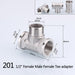 1/2" 3/4" BSP Female Male Thread Tee Type Reducing Stainless steel Elbow Butt joint adapter Adapter Coupler Plumbing fittings|Pipe Fittings - Frontier General Hardware