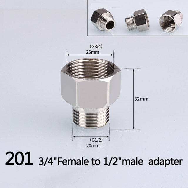 1/2" 3/4" BSP Female Male Thread Tee Type Reducing Stainless steel Elbow Butt joint adapter Adapter Coupler Plumbing fittings|Pipe Fittings - Frontier General Hardware