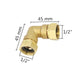 Brass Elbow G1/2 Junction Union Joint Coupling 1/2" Male/Female Connector Plumbing Pipe Fittings Copper Connection Adapters|Pipe Fittings - Frontier General Hardware