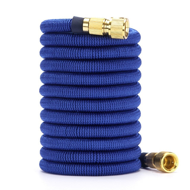 Water Gun Garden Hose Adjustable Nozzle Telescopic Magic Hose High Pressure Power Washing Machine Garden flower Cleaning Sprayer|Garden Hoses & Reels - Frontier General Hardware